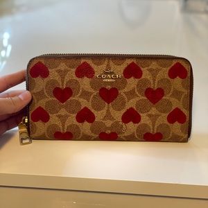 Coach Heart Wallet